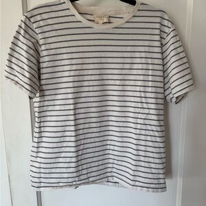 Sézane navy striped t-shirt